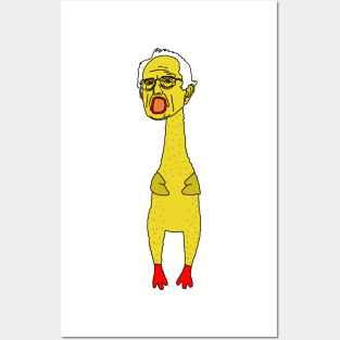 Rubber Chicken Bernie Posters and Art